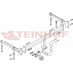 Hak holowniczy HONDA CIVIC 4D 2006-2011