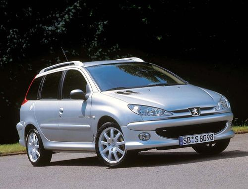 Hak holowniczy + wiązka Peugeot 206 Kombi 2002-2007