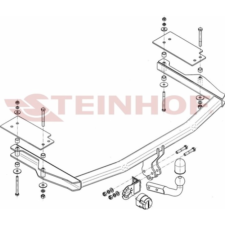 Hak holowniczy MAZDA 6 Kombi GJ od 2013 Hak holowniczy MAZDA 6 Kombi GJ od 2013